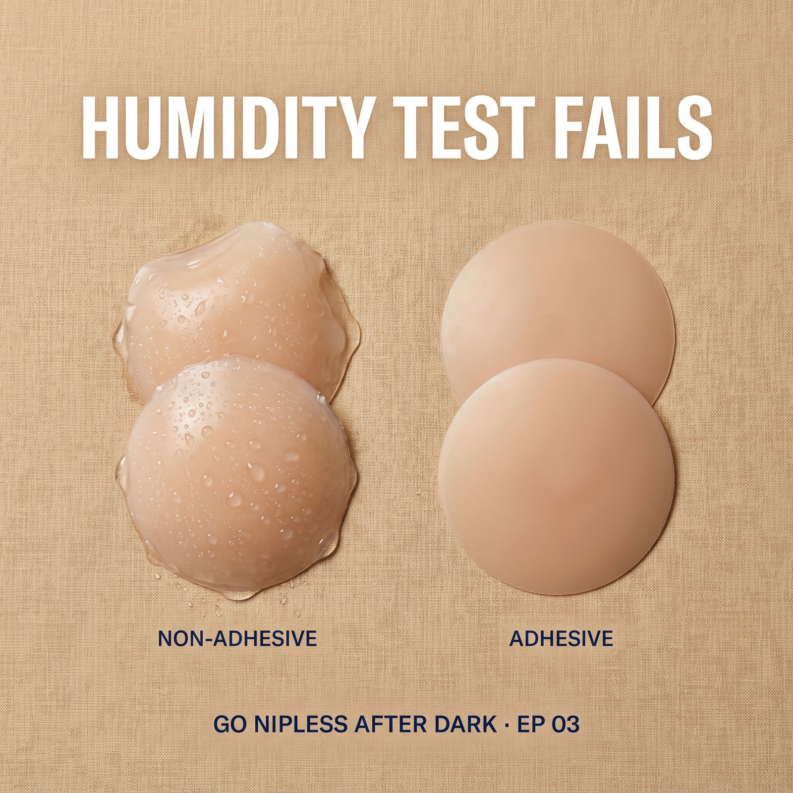Cakes Body vs Go Nipless humidity test comparison
