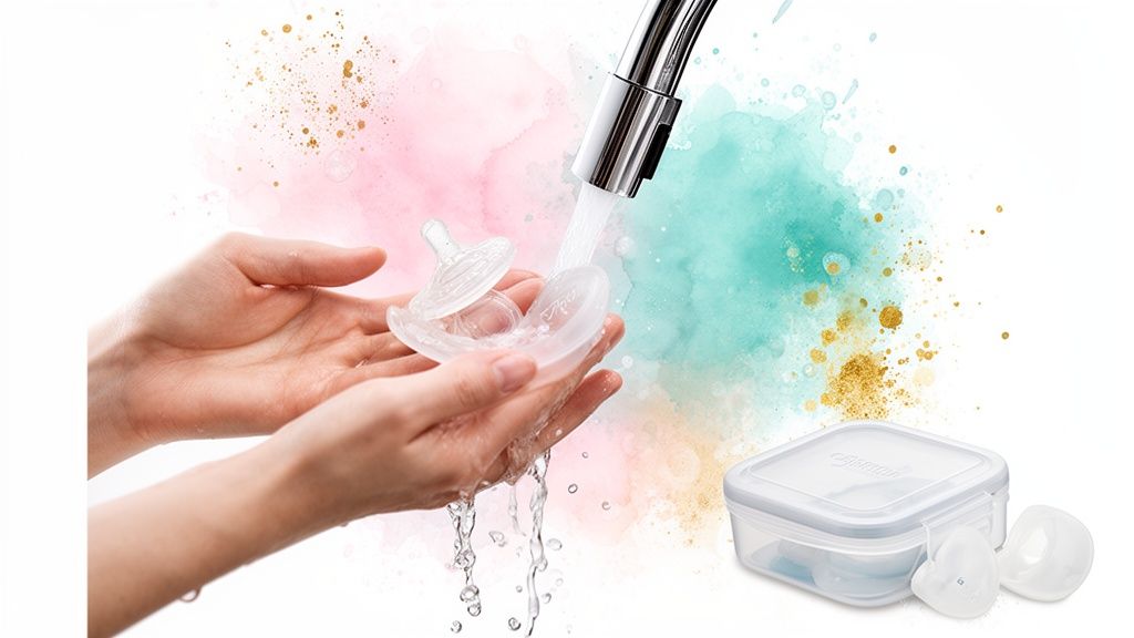 How to Clean Reusable Nipple Covers for Lasting Stickiness