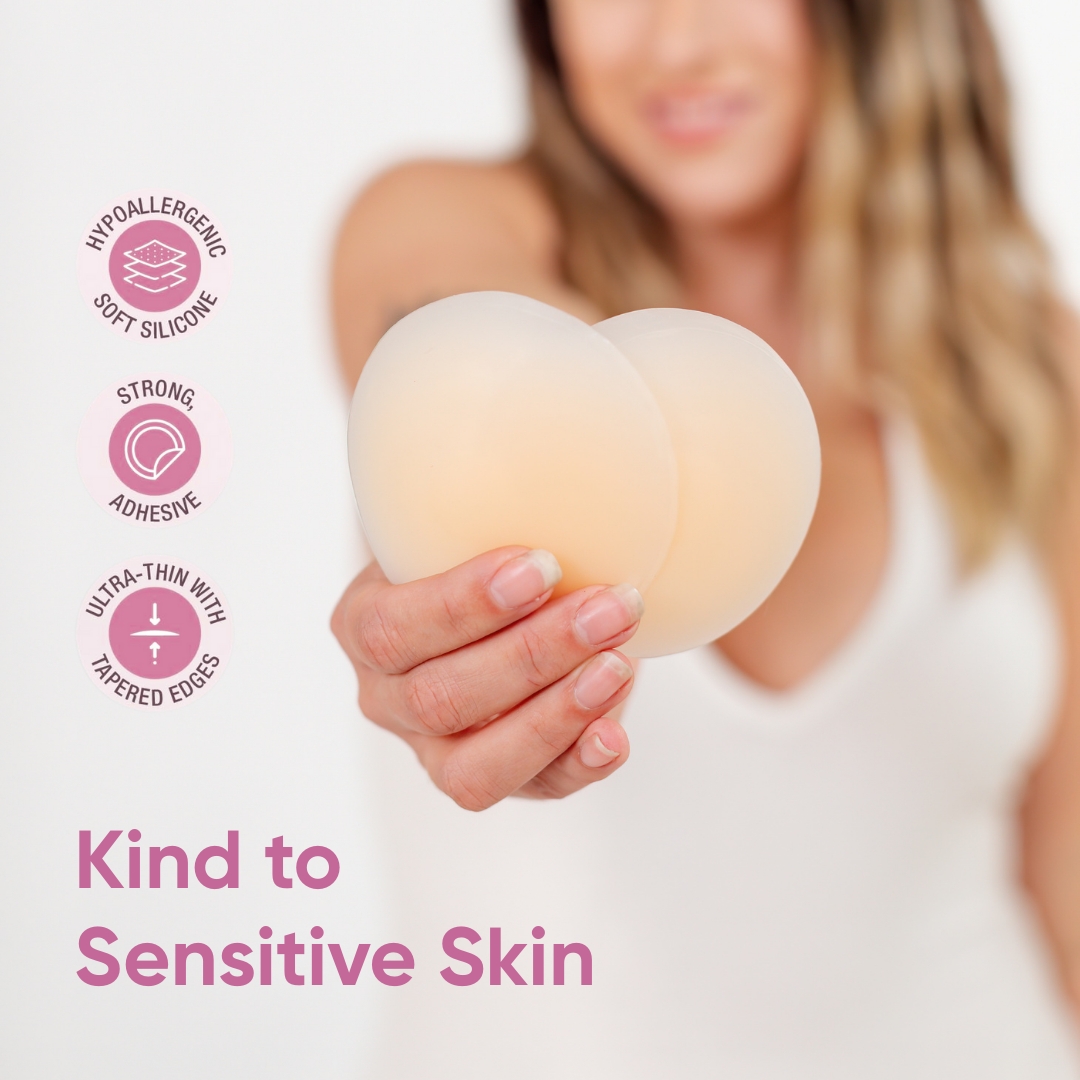 Go Nipless Reusable Silicone Nipple Covers — Nude